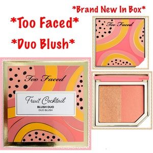 BNIB* Too Faced*Fruit Cocktail Duo Blush*